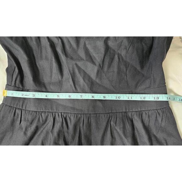 Chelsea 28 Women's Black Puff-Sleeve Romper Size Medium NWT - Picture 8 of 8